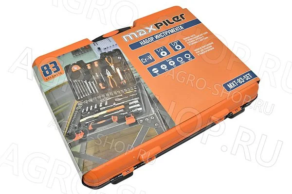 Набор инструментов 83 предм 1/2" и 1/4" Maxpiler (MXT-83-SET)