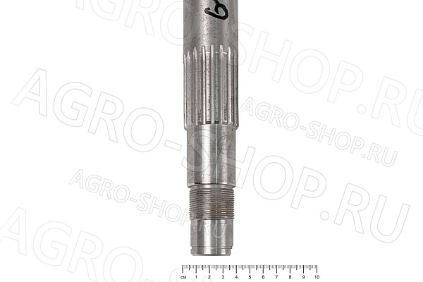 Вал КС6В.47616 / 12.097.399.4 привода копачей (гитара) КС-6А 