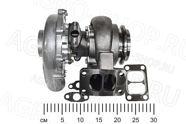 Турбокомпрессор 7С-6М (02) (Автомобили КАМ ЕВРО-4) под хомут правый 740.602 ЕВРО 4  