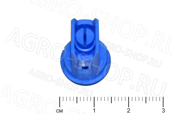 Распылитель IDK 120-03 опрыскивателя длинный (синий)  LECHLER
