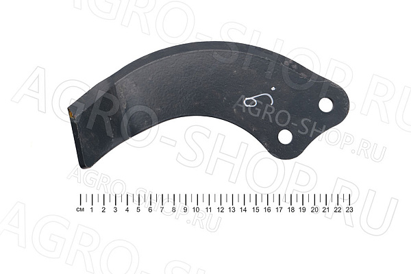 Нож 09.00.001 правый почвофрезы ФРН-2К АЗАС