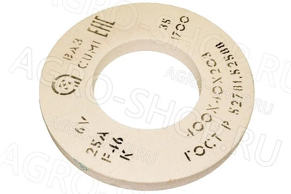 Круг 400х40х203 (зерно-40 F46 K/L) 25А белый шлифовальный 