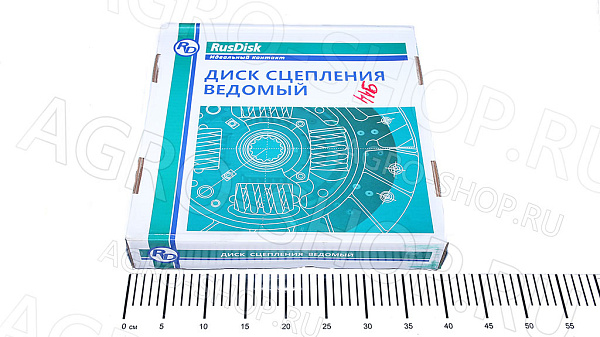 Диск сцепления 85-1601130-01 ведомый безасбестовый (стекловолокно) МТЗ-80/82/952/1221 (RusDisk)