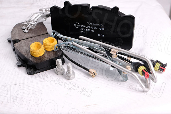 Колодки ACV085KS / 6403179292 тормозные передн/задние (4шт+6пруж+2скоб+2датч)  ГАЗон NEXT Allied Nippon
