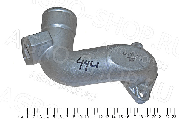 Патрубок 7511-1013734-01 отводящий теплообменника без заглушки ЯМЗ-7511 