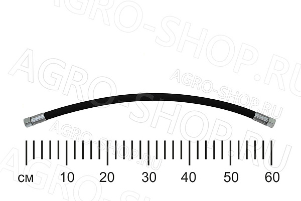 РВД 10-33 L=0,6м (DKOL М18х1,5 гайка 22) (DKOL М18х1,5 гайка 22) 2SN (FeatAgro) 
