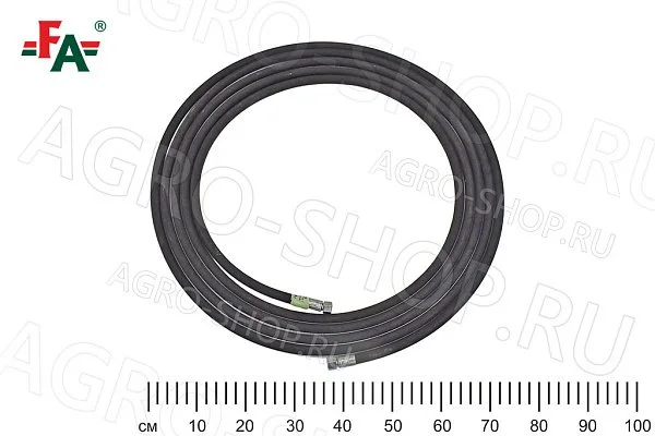 РВД 12-28 L=11м (М20х1,5 гайка 24) (М20х1,5 гайка 24) 2SN (FeatAgro) 