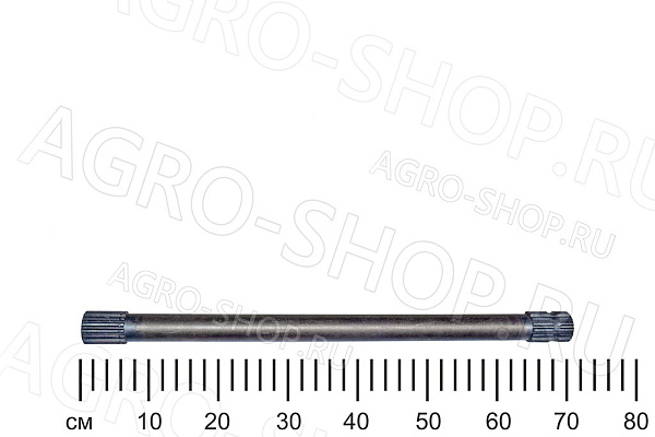 Полуось МВГ 12.00.606-03 ведущего моста (L=665мм) Енисей 