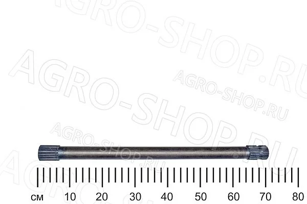 Полуось МВГ 12.00.606-03 ведущего моста (L=665мм) Енисей 