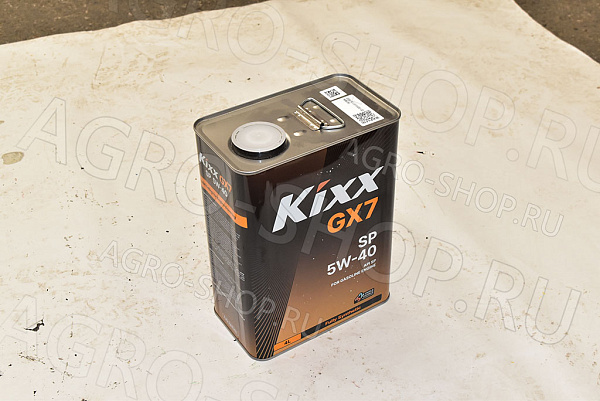 Масло моторное Kixx GX7 5w40 SP синтетическое 4л Kixx