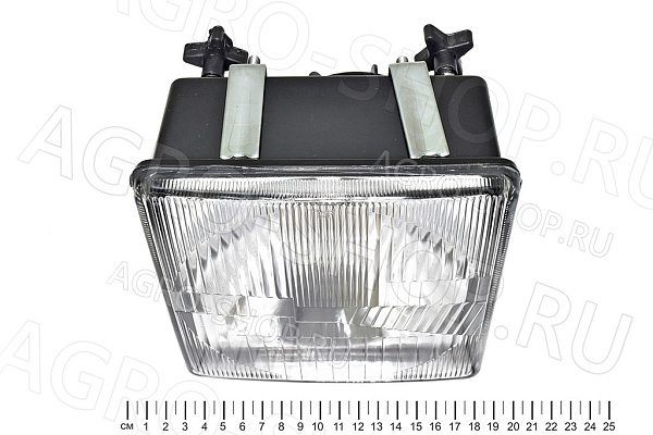 Фара ФГ-308АЕ квадратная (дальн+ближн) Н4 60/55W 12В МТЗ АвтоЭлектрика