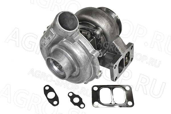Турбокомпрессор 7С-6М (01) (Автомобили КАМ ЕВРО-4) под хомут левый 740.602 ЕВРО 4  