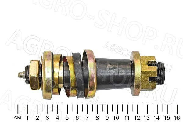 Палец 102-3405103-S гидроцилиндра Ц50 в сборе d=28мм, L=132мм  (Master Part)