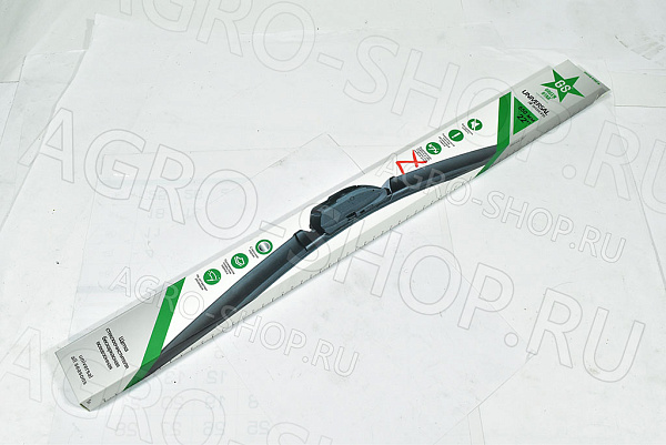 Щетка стеклоочистителя  безкаркасная 550мм  Green Star
