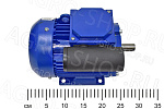 Электродвигатель 0,75 кВт, 1500 об/мин без шкива АИД-2 