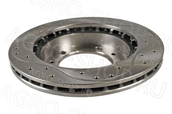 Диск RB-BD3160-3501076 тормозной передний (перфорированный) УАЗ redBTR