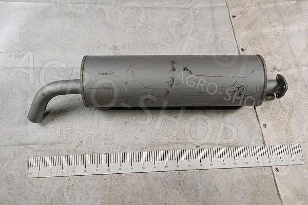 Глушитель 33106-1201008 с перех и выхл трубой ГАЗон NEXT, Cummins 3.8, ЯМЗ-534 Е-4, Валдай ГАЗ