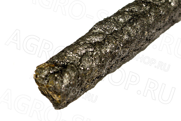 Набивка сальниковая АГИ (d=10 мм) графитовая   