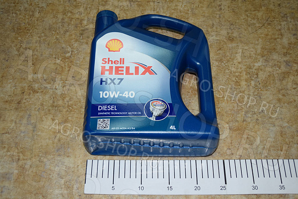 Масло моторное Helix HX7 Diesel 10w40 4л SHELL