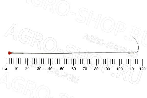 Трос 80-1108630-А-01 остановки двигателя (с резьбой) L=1348мм Д-245 (К)