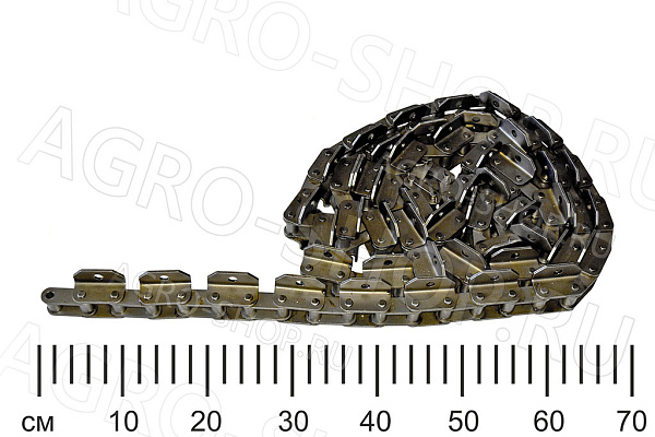 Цепь АХЦ б142.03.33.410 TS транспортер наклонной камеры РСМ-161 (средняя) 