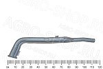 Труба 3302-1203010 приемная ГАЗ-3302,ЗМЗ-406 ГАЗ