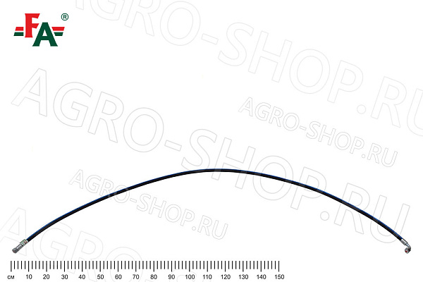 РВД 12-28 L=2,75м (М22х1,5 гайка 27) (М22х1,5 гайка 27) 90* 2SN (FeatAgro) 
