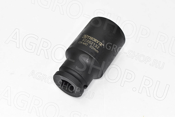 Головка торцевая 32мм 1/2" ударная глубокая Thorvik (S23S2132)
