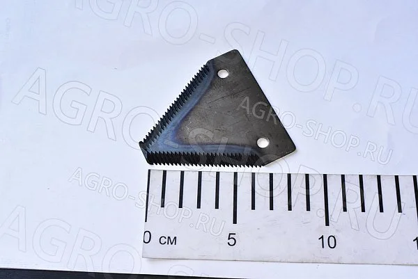 Сегмент Н.066.08 К ножа ЖРБ-4,2 (d=6мм, потай, КРУПНАЯ НАСЕЧКА) Нива, Енисей 