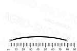 РВД 10-33 L=0,8м (М18х1,5 гайка 22) (М20х1,5 гайка 24) 2SN (FeatAgro) 