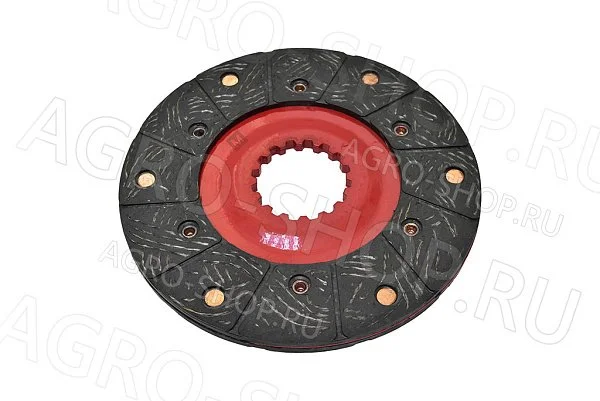 Диск MP50-3502040R #162 тормозной с безазбестовыми накладками (на заклепах) 180 мм. МТЗ-82 (Master Part)