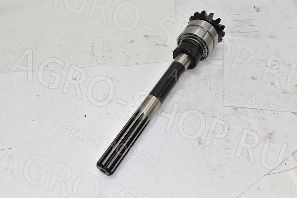 Вал 52-2308135 вертикальный в сборе с подшипниками МТЗ-80/82/952 (Master Part)