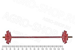 Вал ПР 07.030А с дисками ПРФ-180, ПРФ-750 РФ