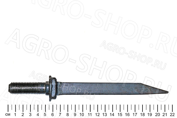 Зуб бороны БЗТ 1.0.00.005 L=212 мм, М16х2,0 (уп.54шт.)  (РЗЗ)