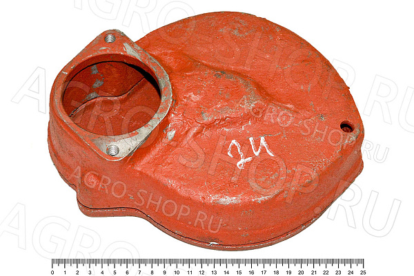Кожух 75.24.с32-1А маховика в сборе с плитой (чугун) ПД-10 