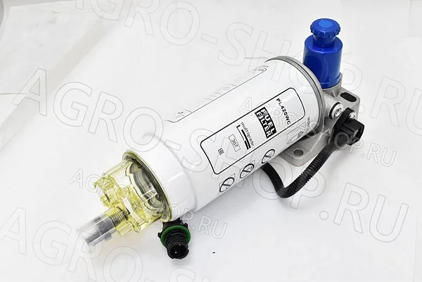 Фильтр топливный PL420W/PUMP сепаратор в сборе (с подогревом, с усиленным насосом)   К.