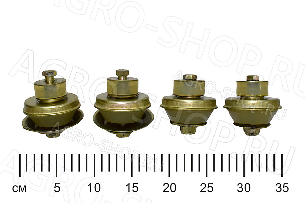 Подушки 3151-1001100 двигателя (полиуретан, комплект 4 шт.) УАЗ 