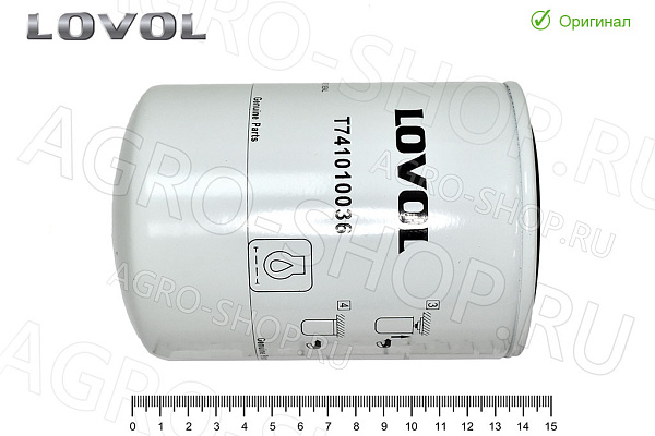 Фильтр масляный T741010036  LOVOL TD904,TD1304 