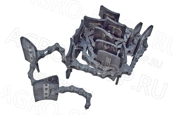 Транспортер 08.134.000.01 колосового элеватора (L=3,078 м.) 13 скребков Акрос, Вектор, Дон Ростов