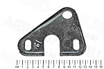 Кронштейн 31029-1203272 крепления приемной трубы к КПП ГАЗ-3110, ЗМЗ-402 ГАЗ