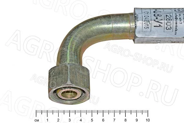 РВД 744Р1.34.00.220-08-У1 L=1,35м (DKOL М30х2 ключ 36) (DKOL М30х2 ключ 36) 90* 2SN 