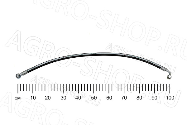 РВД 12-28 L=1м (М20х1,5 гайка 24) 90* (Banjo М20) 2SN (FeatAgro) 