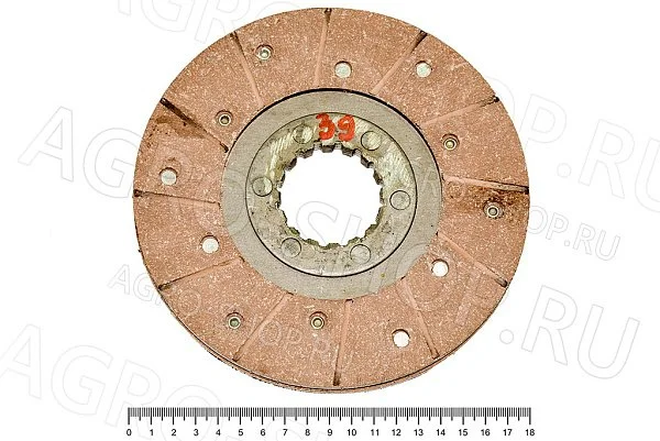 Диск 50-3502040 тормозной с накладками (на заклепах) 180 мм. МТЗ-82 (ARSENAL)