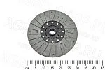 Диск сцепления 45-1604040 ведомый с накладками (с шариком) ЮМЗ Master Part