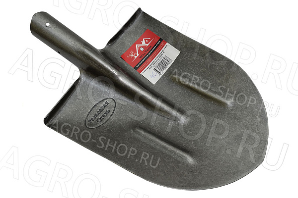 Лопата штыковая остроконечная УНИВЕРСАЛЬНАЯ без черенка (Рельсовая сталь)  