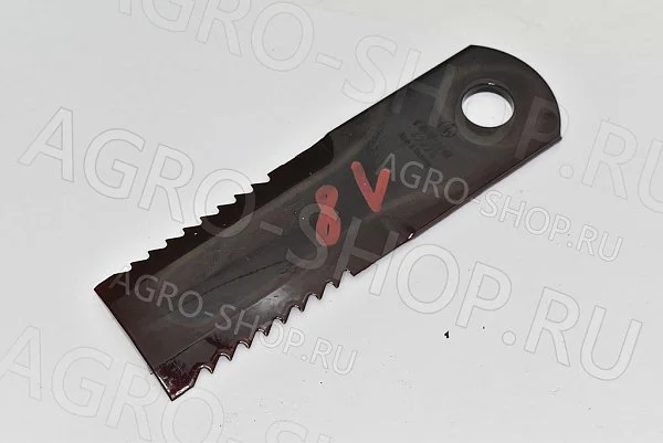 Нож 42228 соломоизмельчителя зубчатый (173х50х5мм., d=18,1мм.) РСМ RADURA