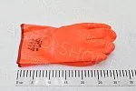 Перчатки НОРДИК (WG-786/TP-07), джерси, ППУ, ПВХ сплошной, крага, 300мм, оранжевый (6) р.10 Пер 607
