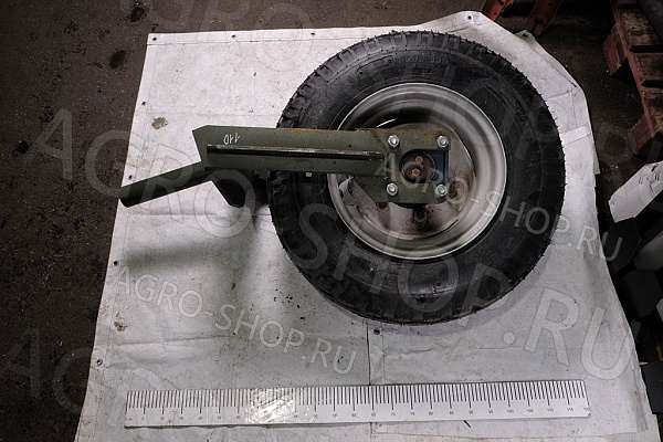 Вилка СКП 01.09.000-03 в сборе с широким колесом (255мм) СКП-2,1 
