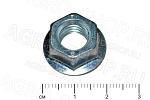 Гайка 10 шестигранная головка с фланцем стандартный Шаг 1,5 ГОСТ 6923 кл.пр. 8,0 
