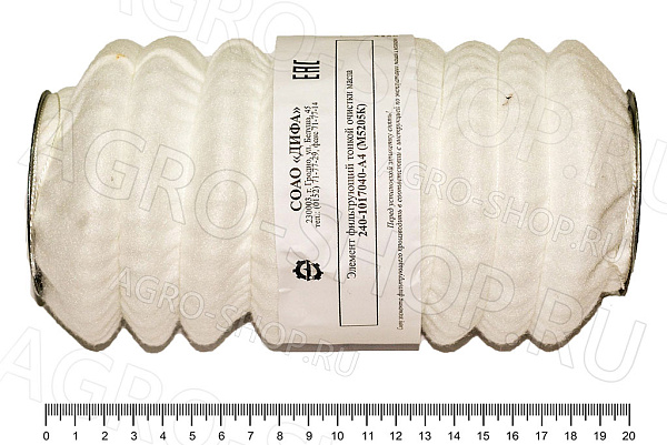 Фильтр масляный М5205 (ЭФМ-001Б/240-1017040-А4) иглопробивное полотно ЯМЗ-238, ЯМЗ-240 ДИФА